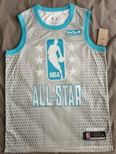 77 Doncic 2022 All star game jersey grey